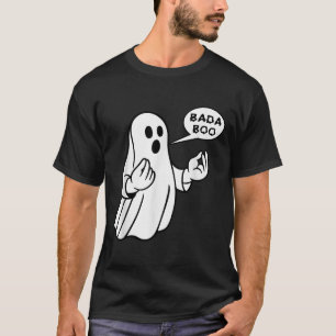 Bada Boo Fantasma Italiano Camiseta Divertida de H