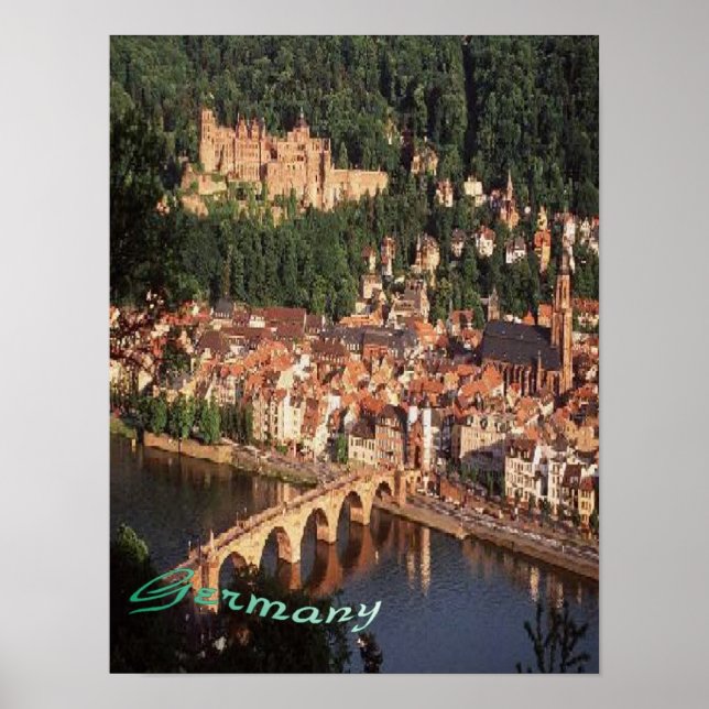 Baden Wartenberg Alemanha, poster (Frente)