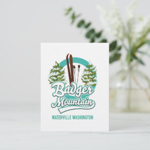 Badger Mountain Waterville Logotipo do Washington