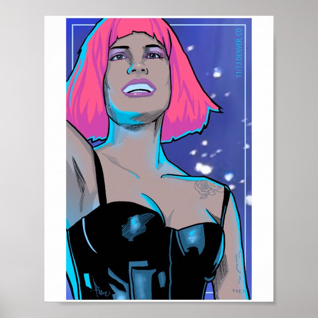 Badlands Denver Poster (Frente)