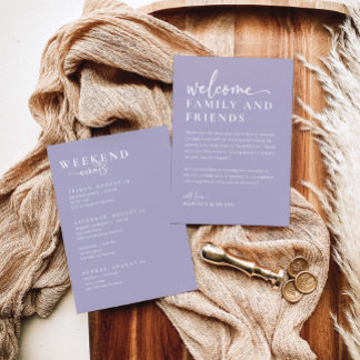 Bag de Boas-vindas Carta e Cartão de Linha do Fim 