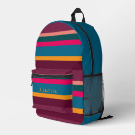 Bag de mastigação de Impressão com faixa colorida