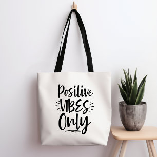 Bag de Tote Apenas Vibes Positivos