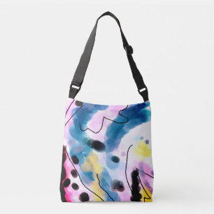 Bag de Tote de Abstrato Art Funky