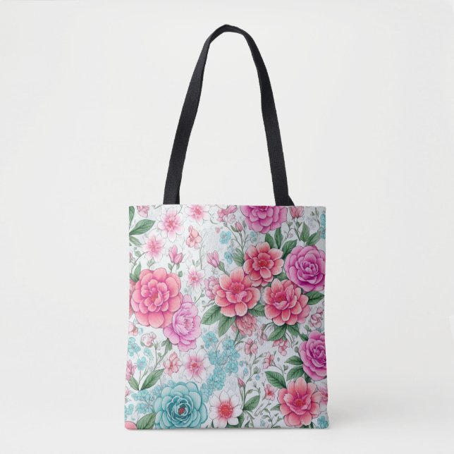 Bag Floral Tote (Frente)