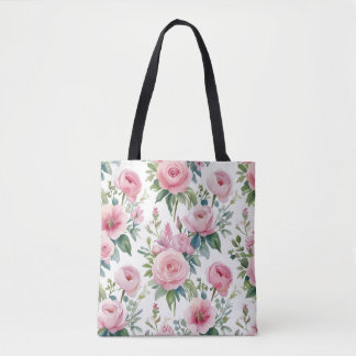 👜 Bag Floral Tote Elegante - Na moda e versátil