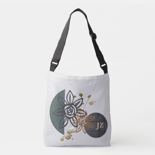 Bag Floral Tote Personalizada Único e Bastante (Frente)