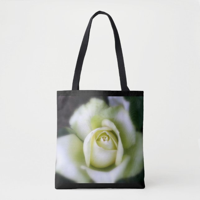 Bag Tote All-Over Rosa de Focagem Suave (Frente)