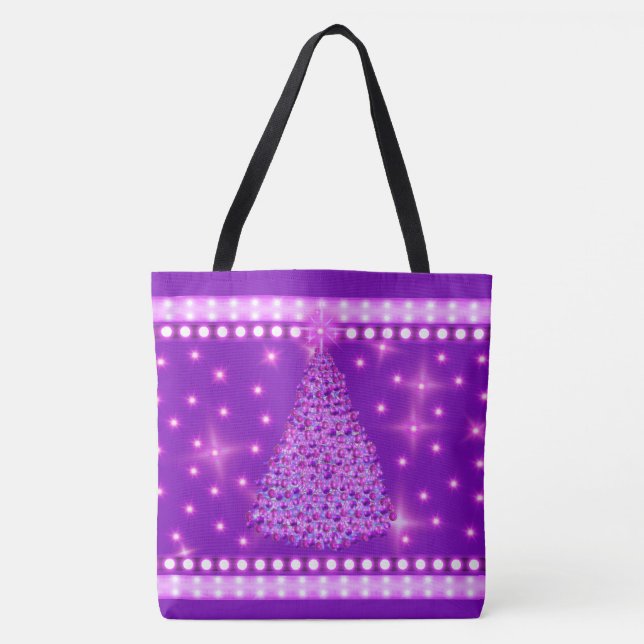 Bag Tote das Damas para a Época Avançada Feliz (Frente)