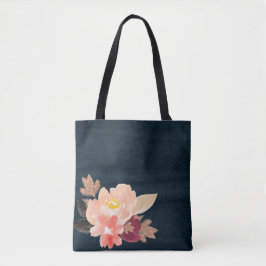 Bag Tote das Flores de Ceda de Aquarela