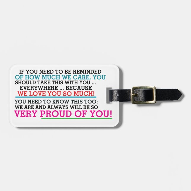 Bagagem Consulte Voltar para Etiqueta de Pais ou Filhos (Frente Horizontal)