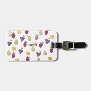 Bagagem Etiqueta da Fruta de Água bonito