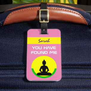 Bagagem Etiqueta de Atenção de Marcação Personalizada 