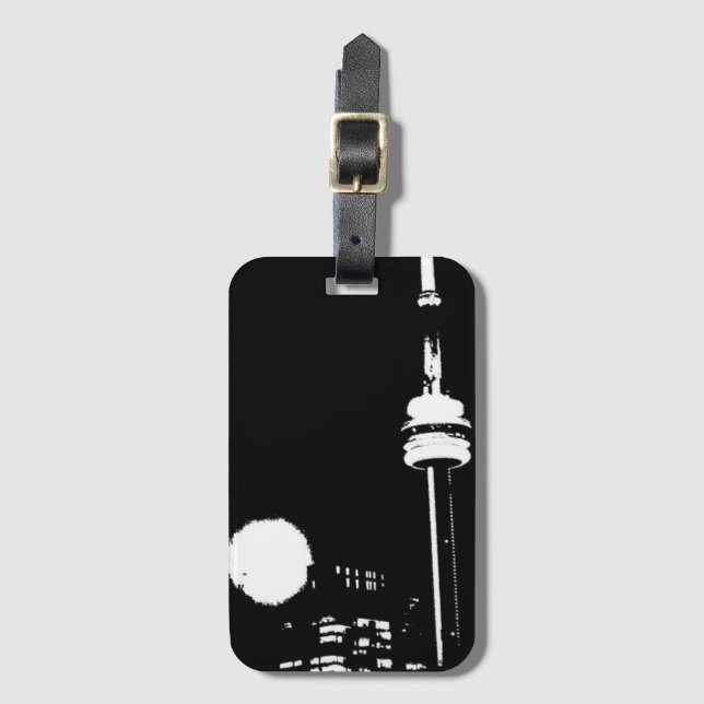 Bagagem Etiqueta de Bagagem. Toronto (Frente Vertical)