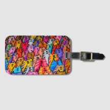 Etiqueta de bagagens 012 - Gatos 05