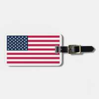 Etiqueta de Bandeja de Bandeira Americana