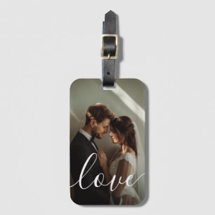 Bagagem Etiqueta de casal personalizada 'Love'