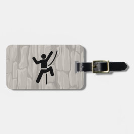 Bagagem Etiqueta de Design de Escalada de Rock
