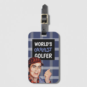 Bagagem Etiqueta de Golfe mais Okayest do Mundo