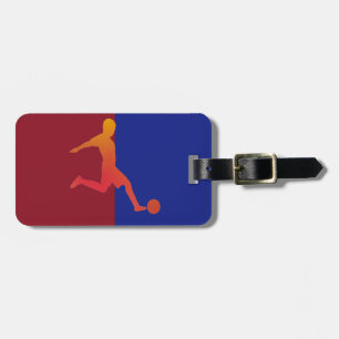 Bagagem Etiqueta de Saco de Futebol
