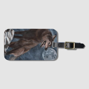 Bagagem Etiqueta de Wolf Luartigo