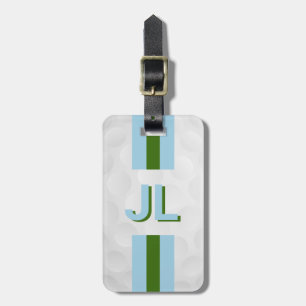 Bagagem Etiqueta Personalizada de Golfe com Píquete Verde 
