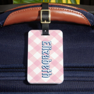 Bagagem Etiqueta Personalizada de Mala Escolar para Menina