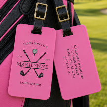 Etiqueta Personalizada para Bolsa de Golfe de Senh