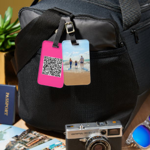 Bagagem Faça o upload do seu código QR e etiqueta de bagag