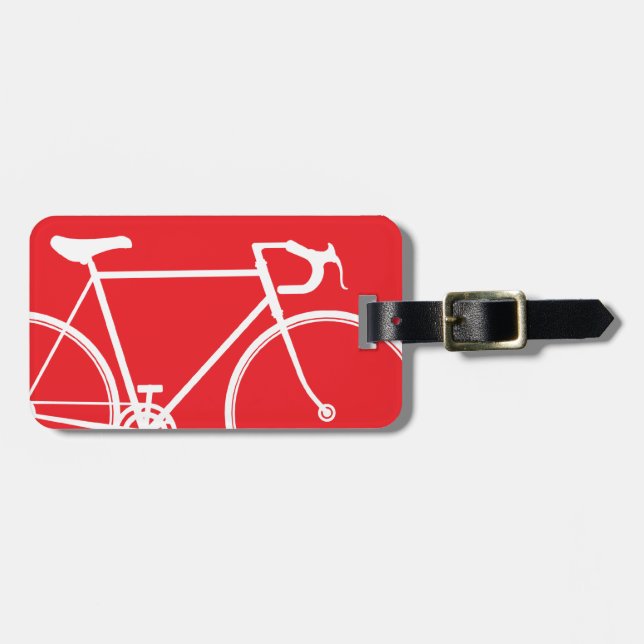 Bagagem Modelo de etiqueta de Viagem de bicicleta (Frente Horizontal)