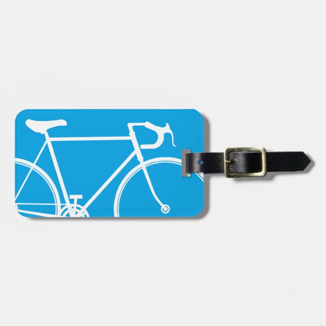 Bagagem Modelo de etiqueta de Viagem de bicicleta (Frente Horizontal)