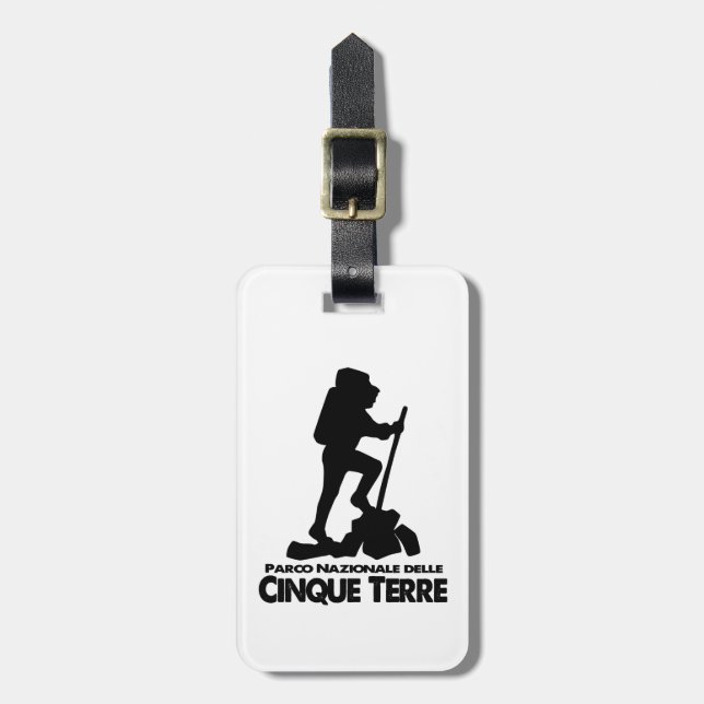 Bagagem Parco Nazionale della Cinque Terre - Etiqueta de B (Frente Vertical)