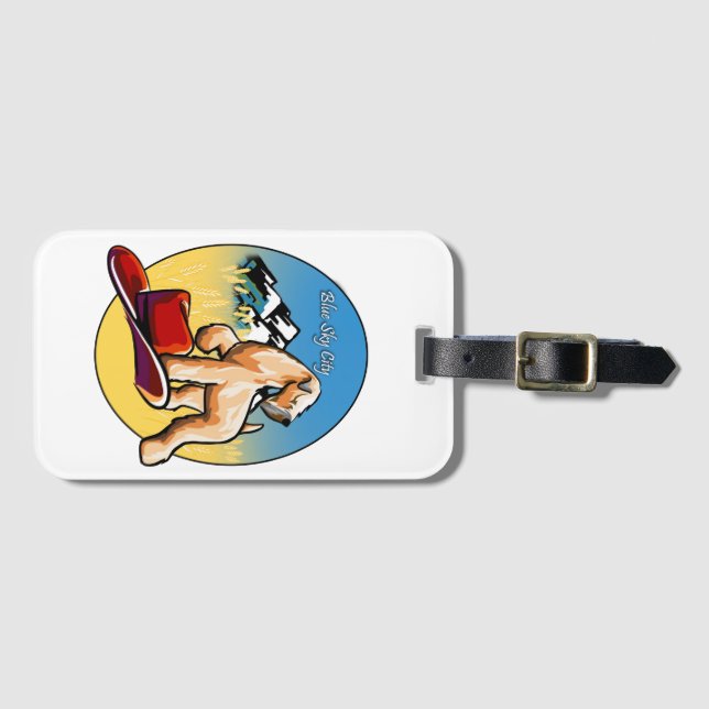 Bagagem SCWTAC National Specialty 2025 - Etiqueta de Bagag (Frente Horizontal)