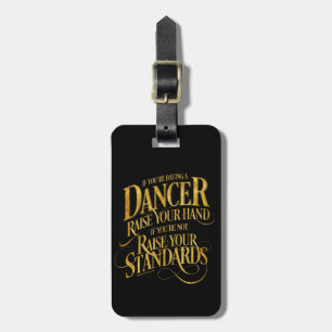 Bagagem Se você estiver Namorando uma etiqueta de dança