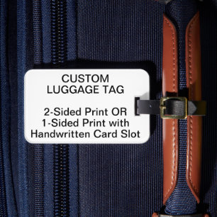 Bagagem Vazio personalizado personalizado de ETIQUETA DE L