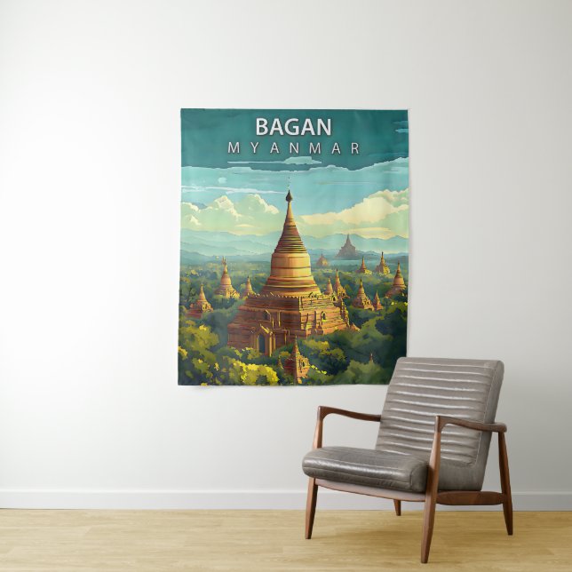 Bagan, Myanmar: Uma tapeçaria Eterno (In Situ)
