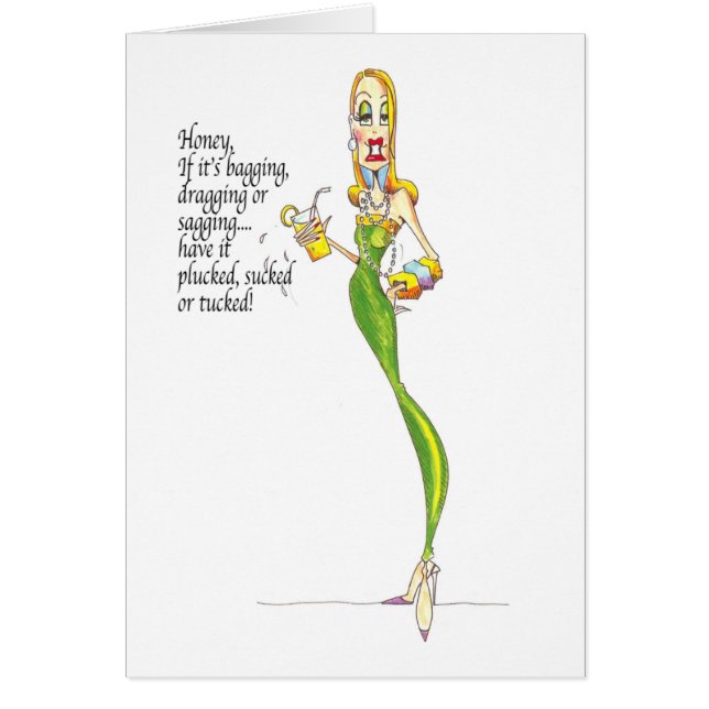 Baggin', Saggin ou cartão de Draggin (Frente)