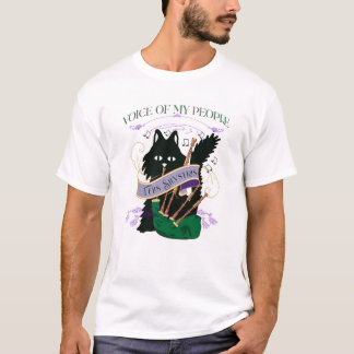 Bagpipe na camiseta