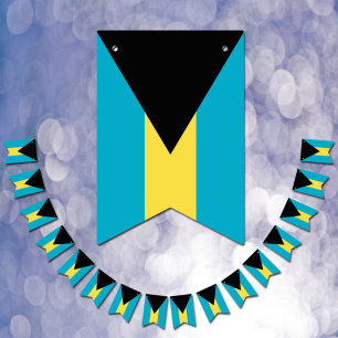 Bahamas Bandeira e Partido Bahamas Bandeiras / Cas