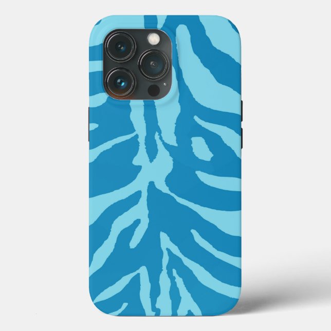 Bahamas Blue Minimalist Tough Case iPhone (Verso)