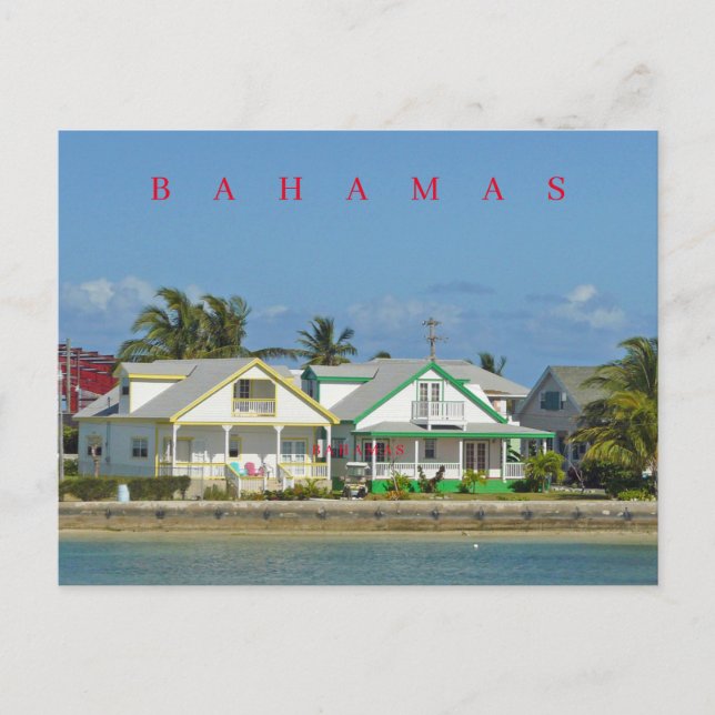 Bahamas Espanhol - Casas de Espanhol - ver cartão  (Frente)