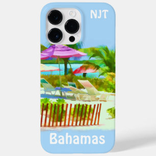 Bahamas Summer Vacation Beach Scene - Painterly