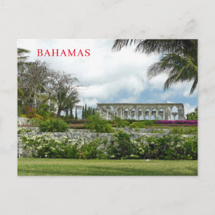 Bahamas Versailles Gardens vê cartão postal