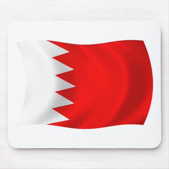 Bahrain Flag Mousepad (Frente)