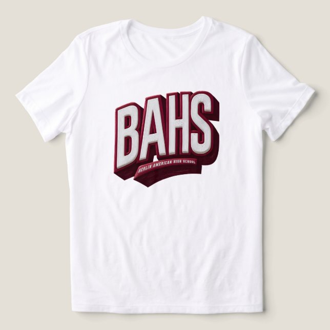 BAHS - Escola Secundária Americana de Berlim (Design frontal)