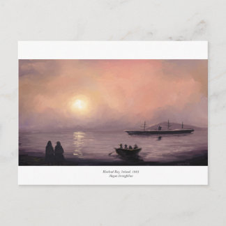 Baía Blacksod, cartão postal de 1883