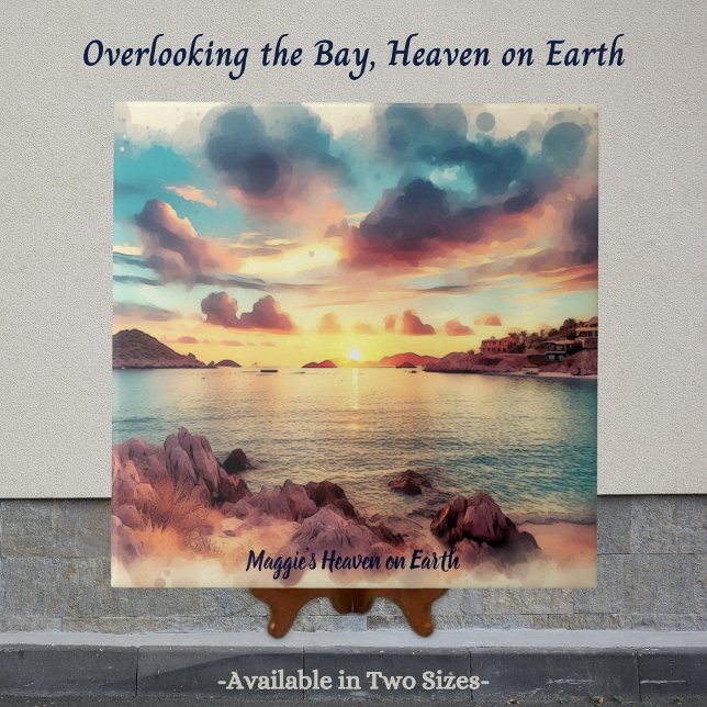 Baía Cênica, Aquarela, Céu na Terra (Criador carregado)