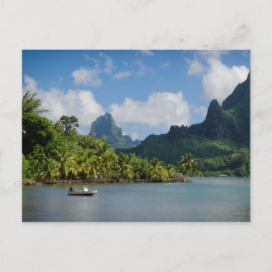 Baía de Cook, cartão postal de Moorea