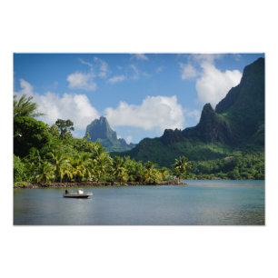 Baía de Cook, impressão de fotos de Moorea
