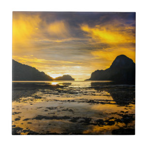 Baía De El Nido Pôr do Sol
